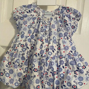 Laura Ashley Dress & Diaper Cover